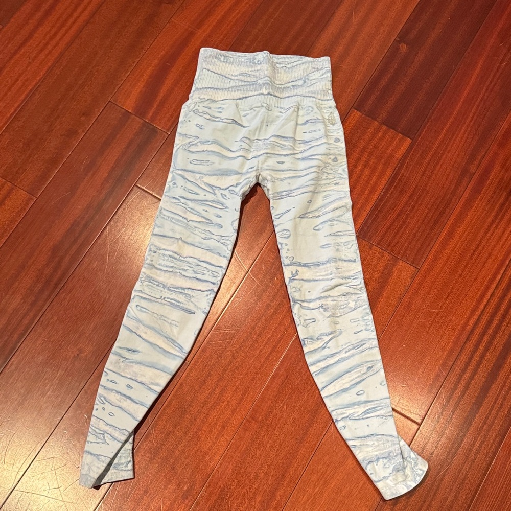 Free People Movement Blue  Leggings